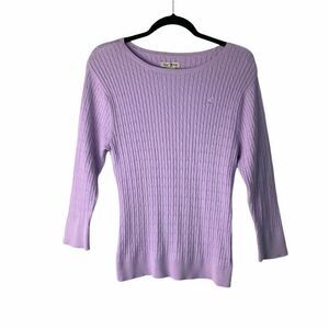 Women's Duck Head‎ Sweater Medium Purple